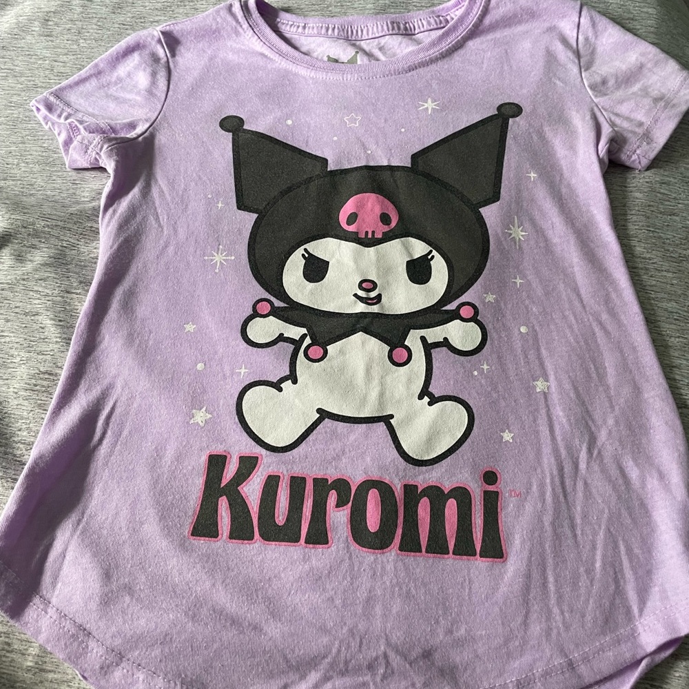 Sanrio Kuromi Purple Kids Tee
